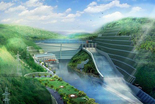 华安老挝南塔河1号水电站项目